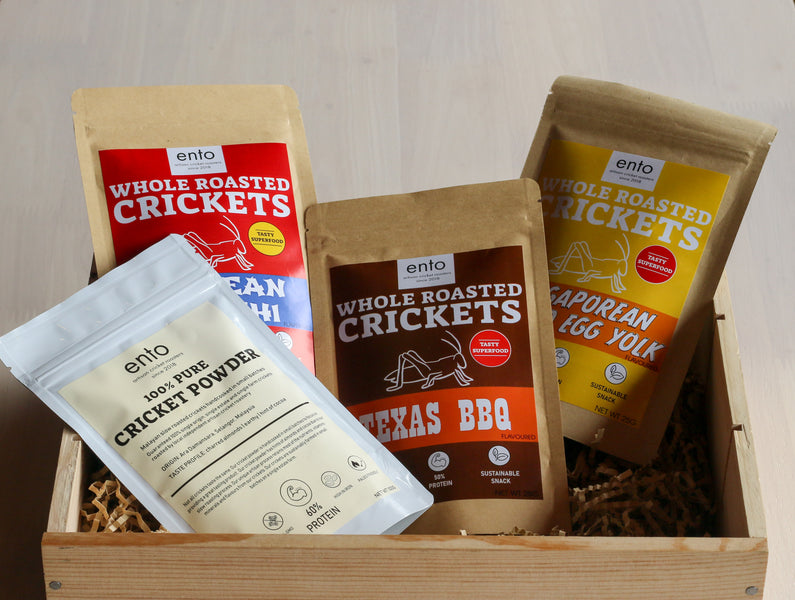 Malaysian start-up offering artisanal roasted crickets as delicious healthy snacks