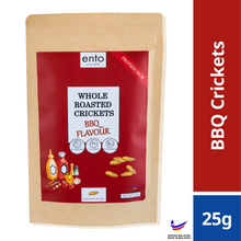 Load image into Gallery viewer, ento BBQ Roasted Crickets 25g