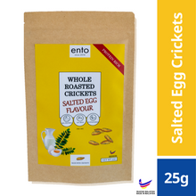 Load image into Gallery viewer, ento Salted Egg Yolk Roasted Crickets 25g