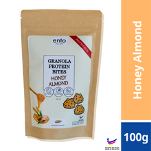 Load image into Gallery viewer, ento Granola Protein Bites 100g - Honey Almond